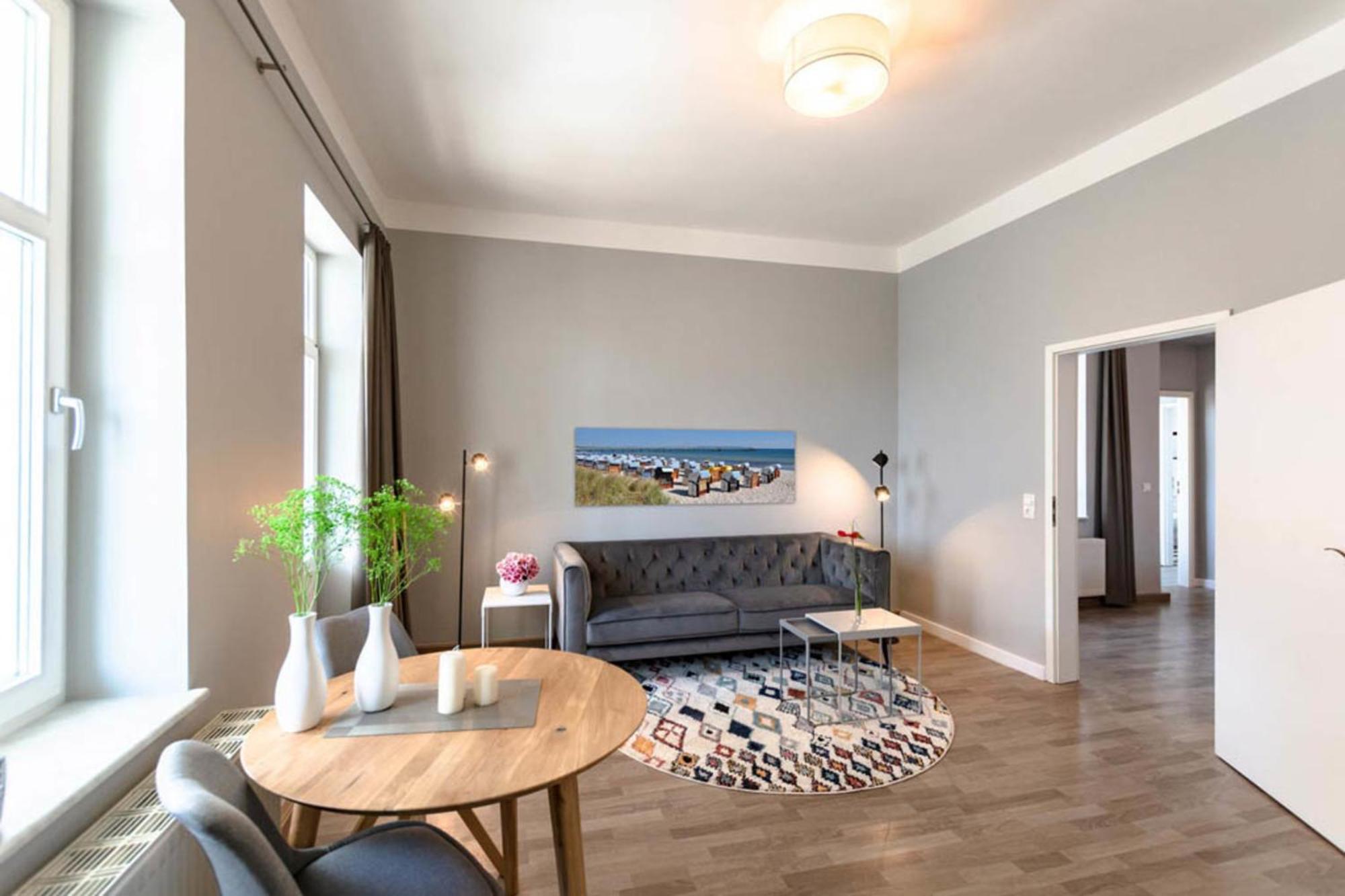 Apartment Iduna No 6 - 1 Og Mit Balkon Nach Sueden Ostseebad Binz